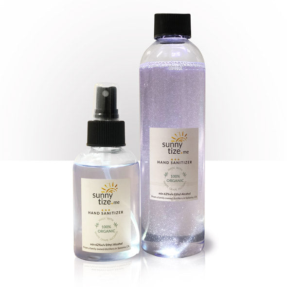 Organic Purple 8oz + 8oz Set